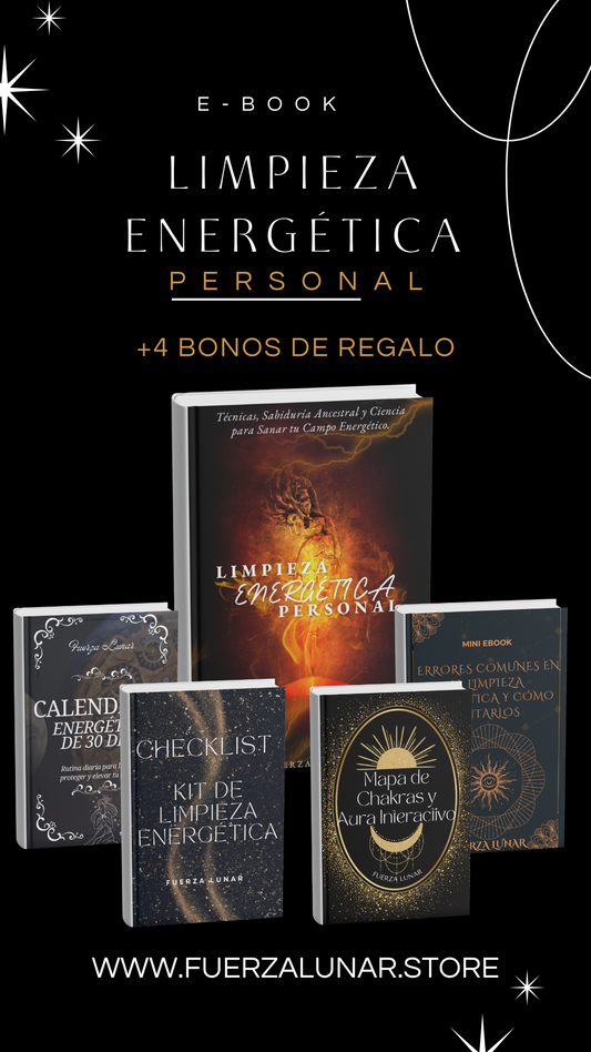 Limpieza Energética Personal: Técnicas, Sabiduría Ancestral y Ciencia para Sanar tu Campo Energético.